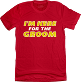 I'm here for the Groom